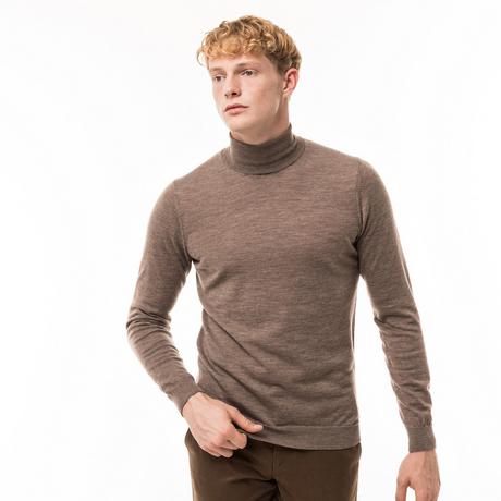 Manor Man  Pullover Merino, Rollkragen 