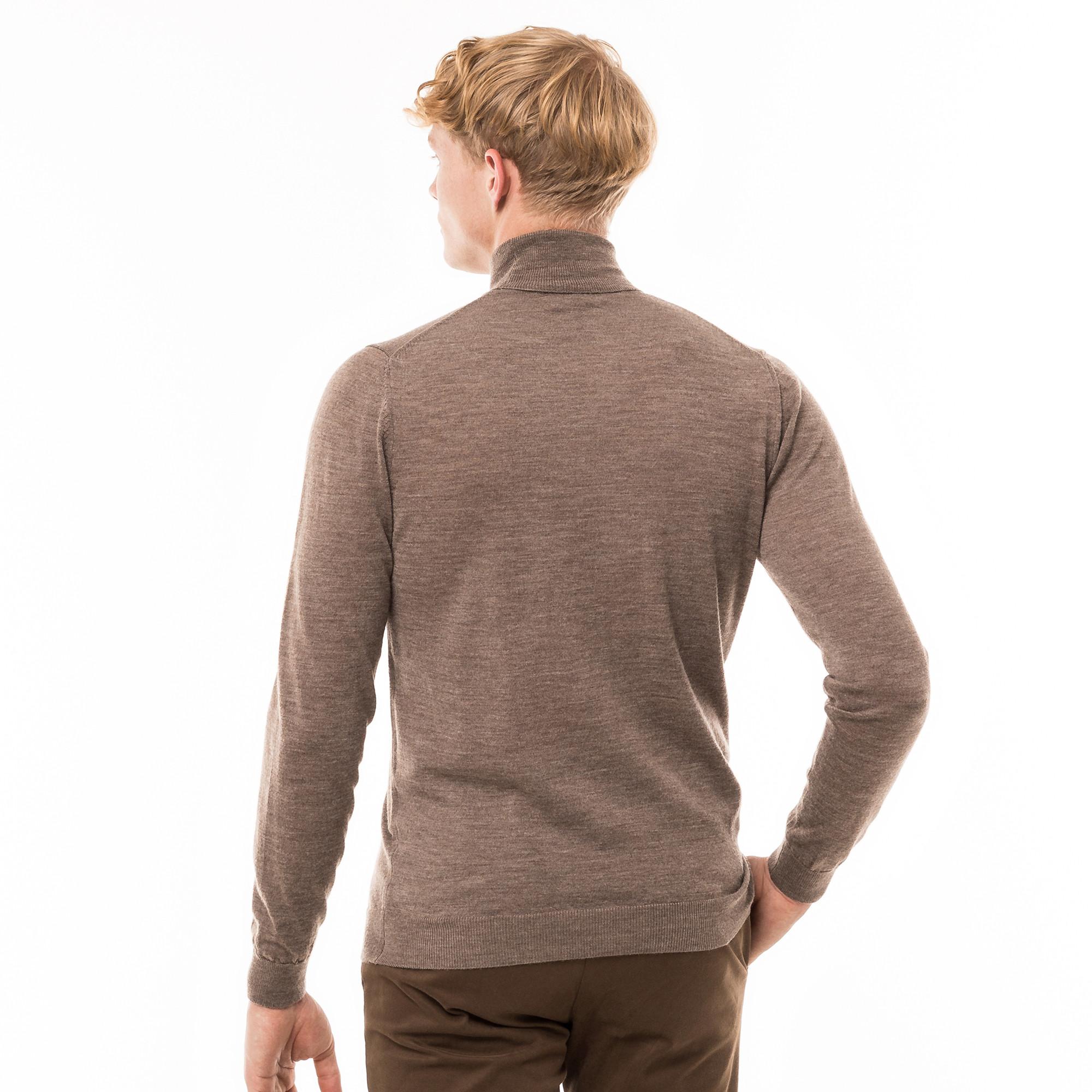 Manor Man  Pullover Merino, Rollkragen 