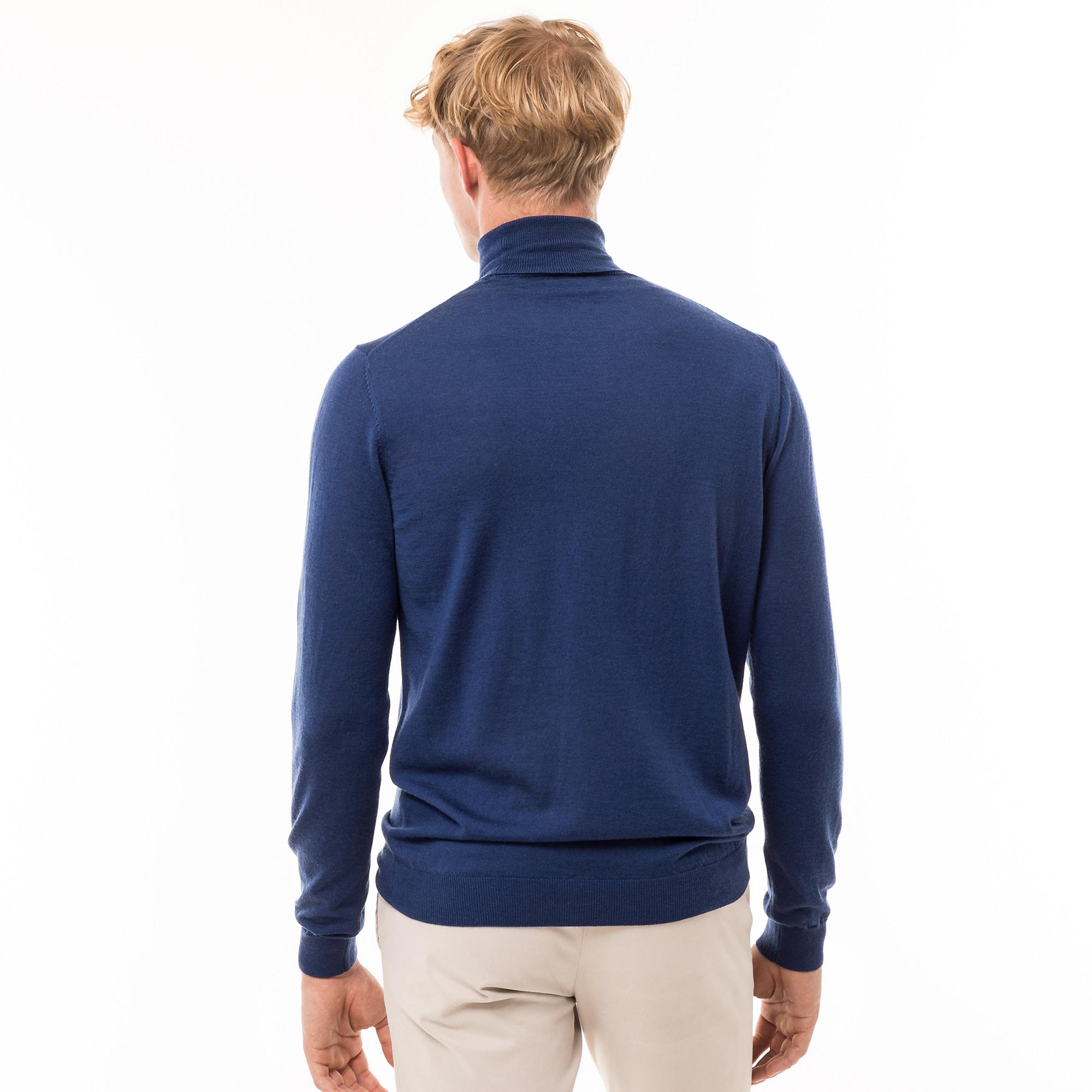 Manor Man  Pullover Merino, Rollkragen 