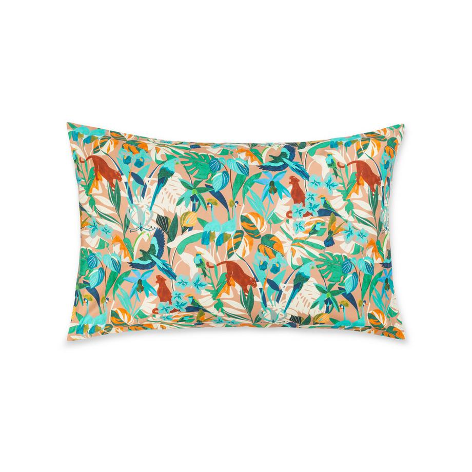 DESCAMPS Thesee Taie d'oreiller imprimé tropical  