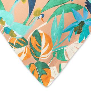 DESCAMPS Thesee Taie d'oreiller Imprimé Tropical  