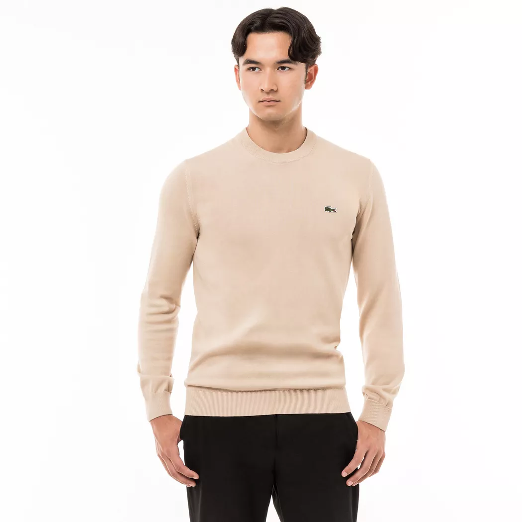 Lacoste - Pullover, für Herren, Beige, Größe L (T5)
