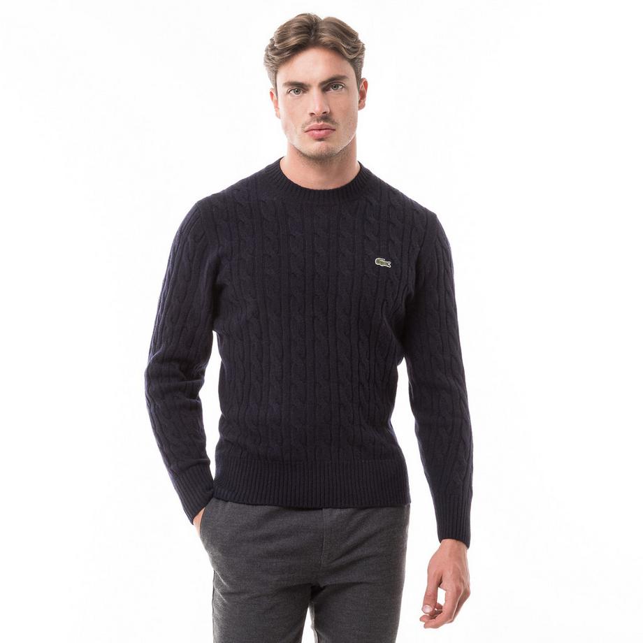 LACOSTE Maglione a Treccia  