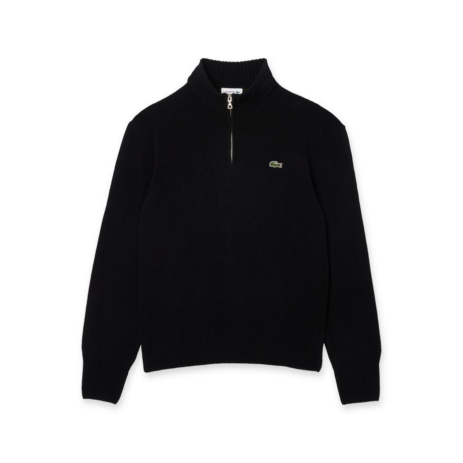 LACOSTE Pullover Reissverschluss Stehkragen  