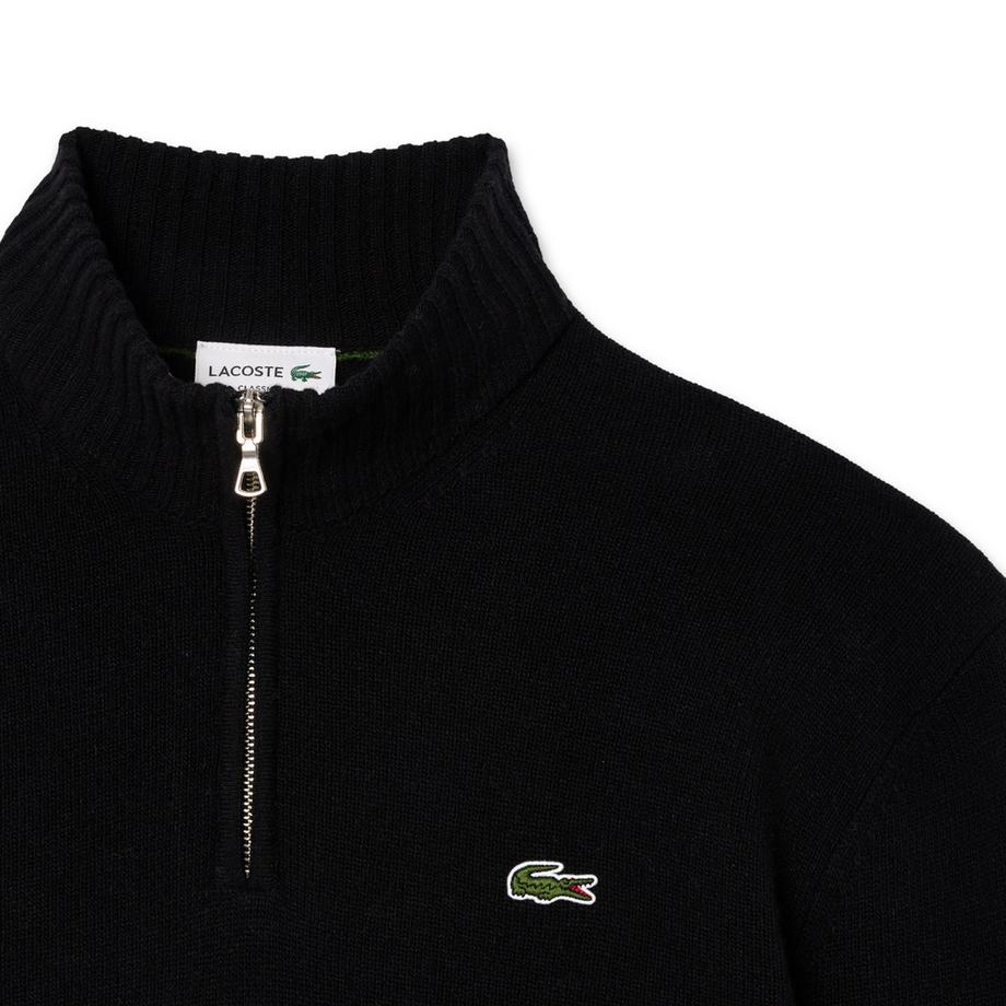 LACOSTE Pullover Reissverschluss Stehkragen  