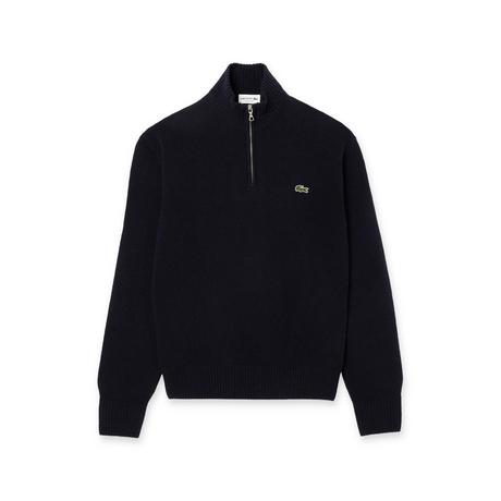 LACOSTE Pull Col Montant Zippé  