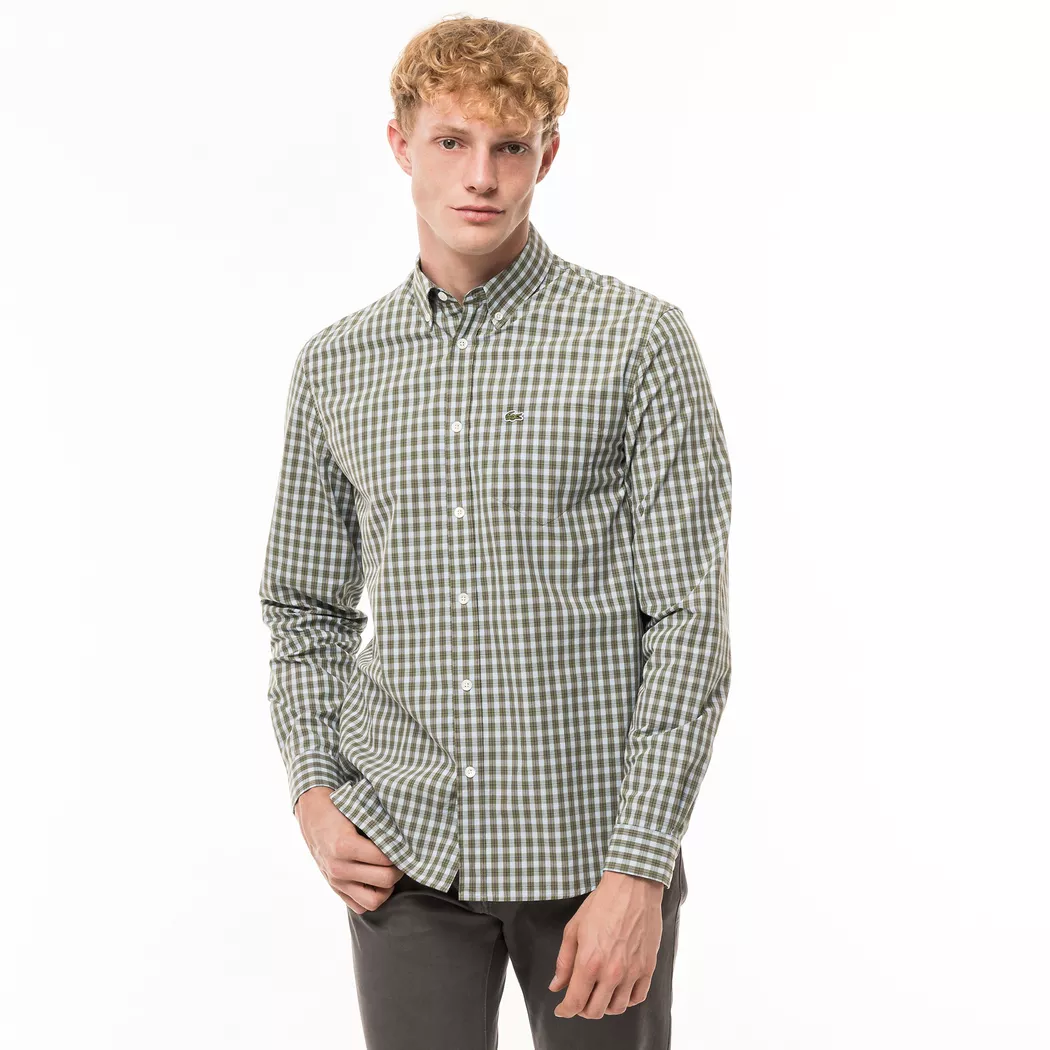 Lacoste - Hemd, für Herren, Multicolor, Größe 43 3