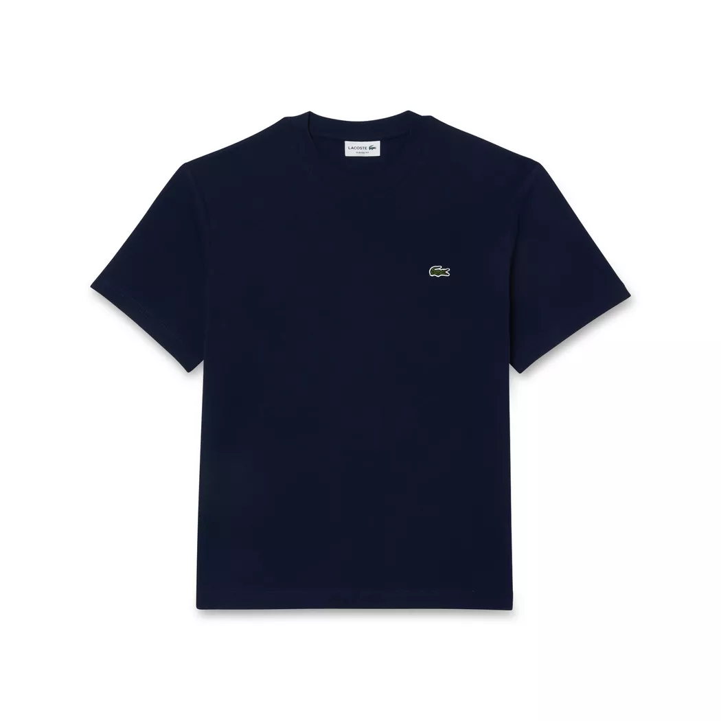 Lacoste Classic Fit Cotton Jersey T-shirt Herr, Navy Blue, 3