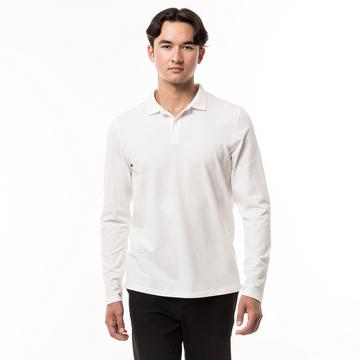 Poloshirt, langarm