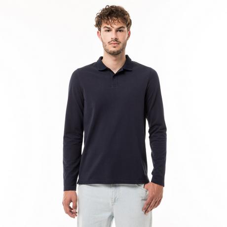 Manor Man  Poloshirt, langarm 