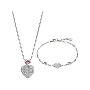 Parure collana e braccialetto