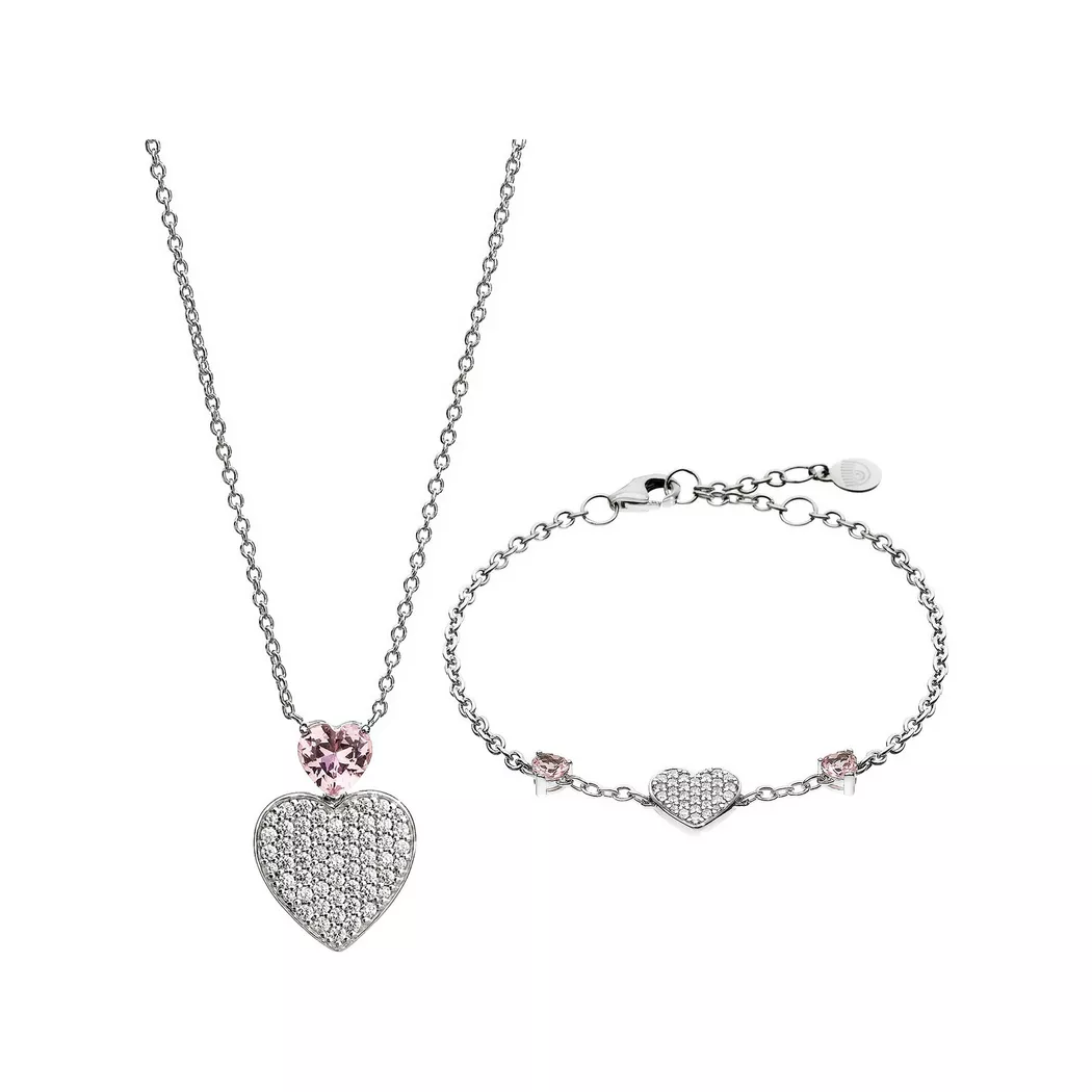 Chiara Ferragni - Set Collier/Armkette, One Size, Silber