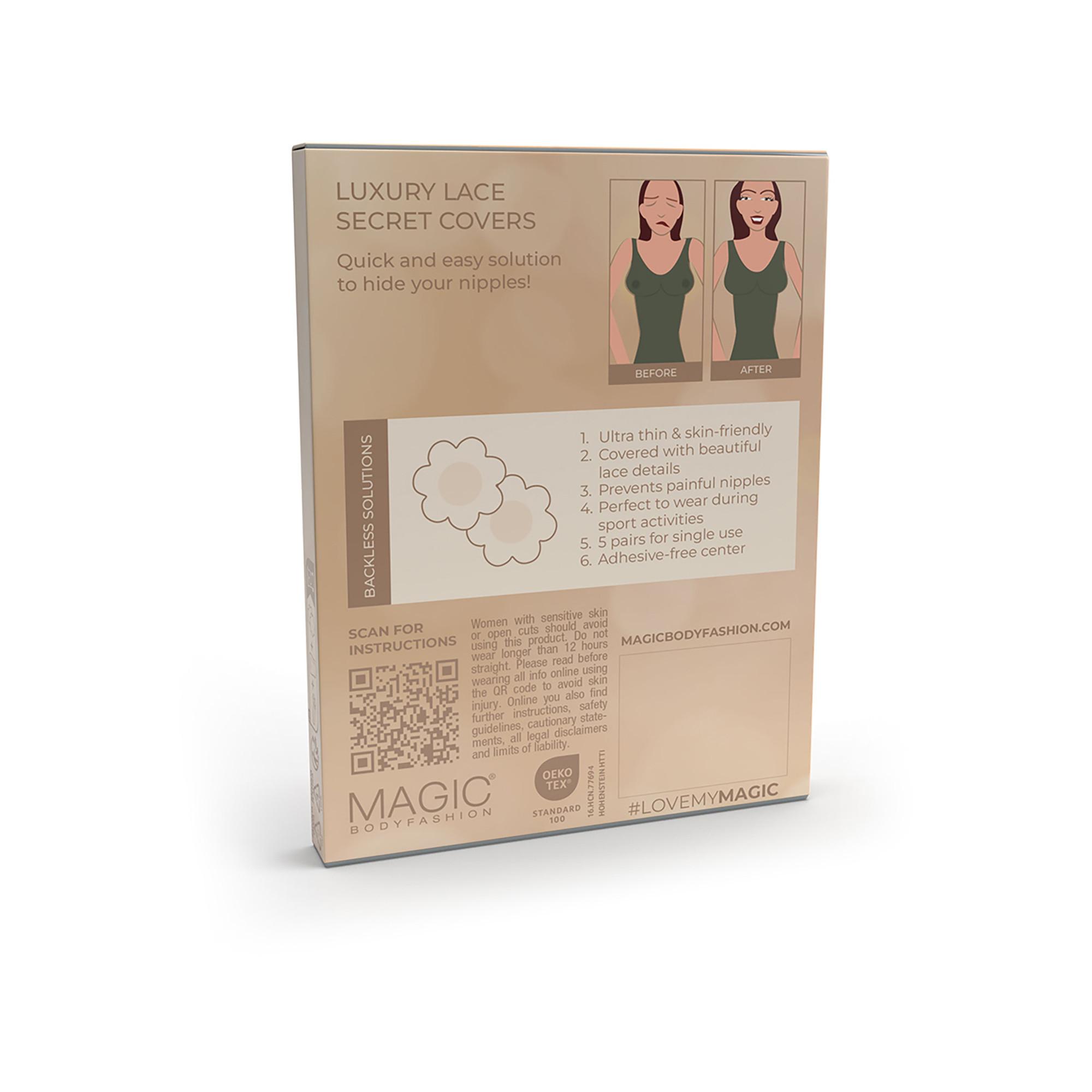 MAGIC Bodyfashion Luxury Lace Secret Covers Copricapezzoli  