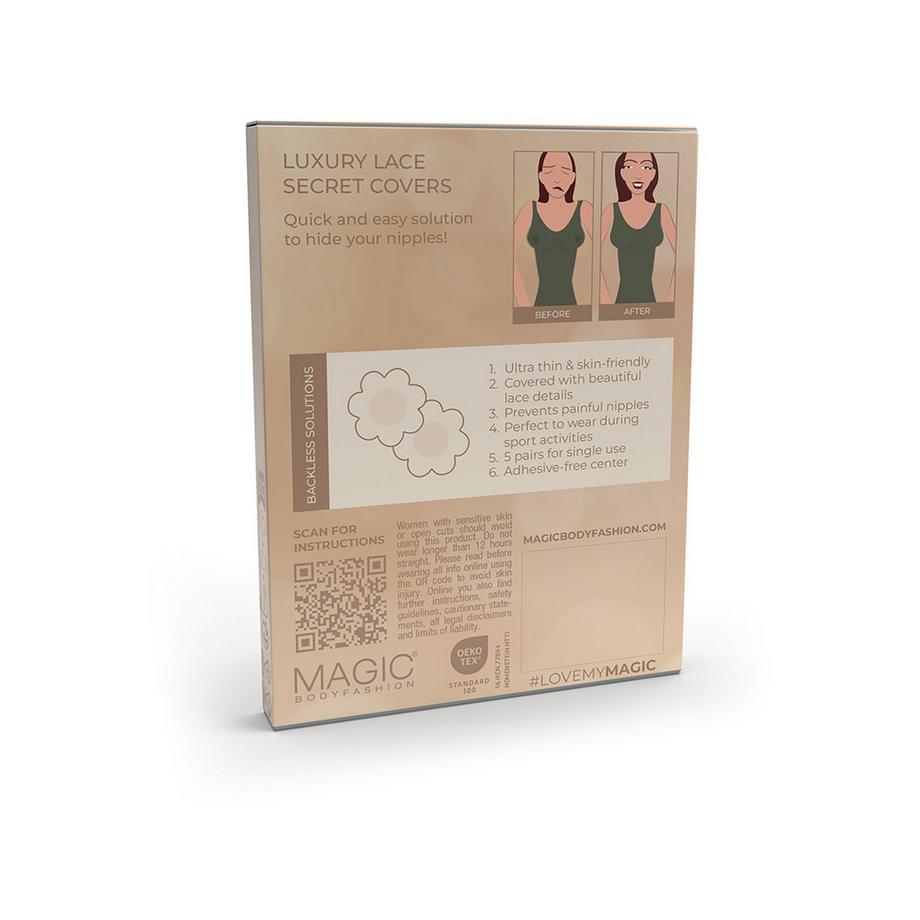 MAGIC Bodyfashion Luxury Lace Secret Covers Cache-tétons  