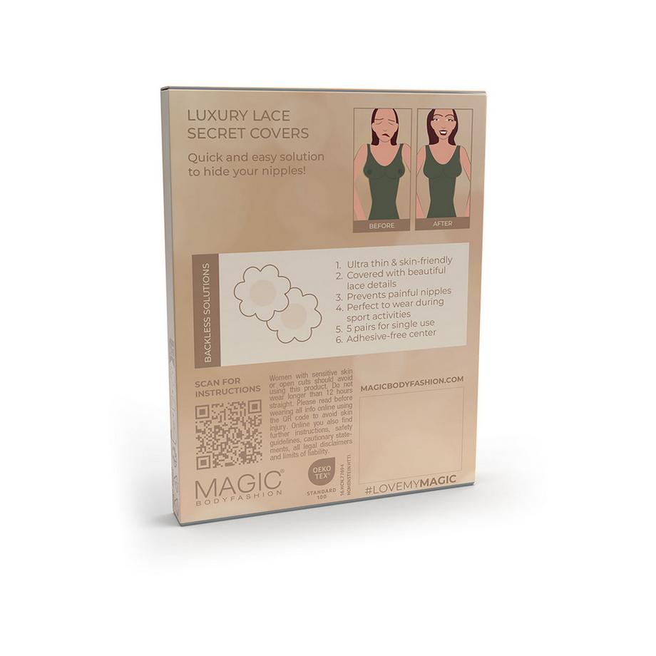MAGIC Bodyfashion Luxury Lace Secret Covers Nippelabdeckungen  