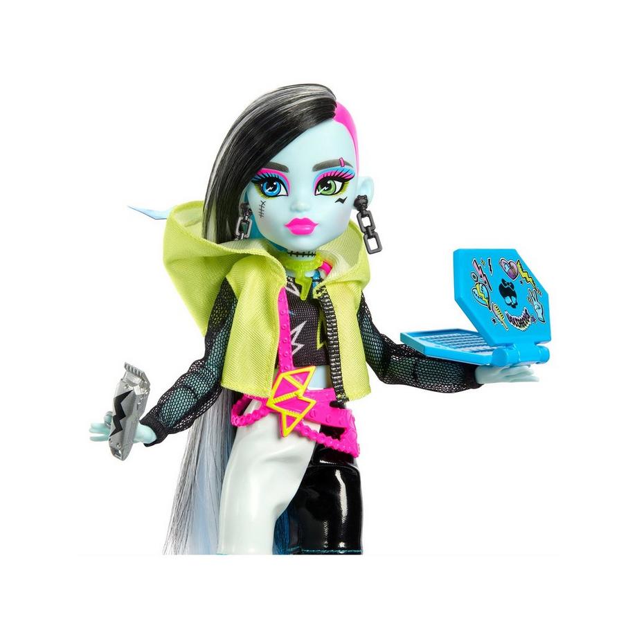 Monster High  Segreti da Brivido™: Colori Mostruosi Frankie Stein™ Neon Frights™ 