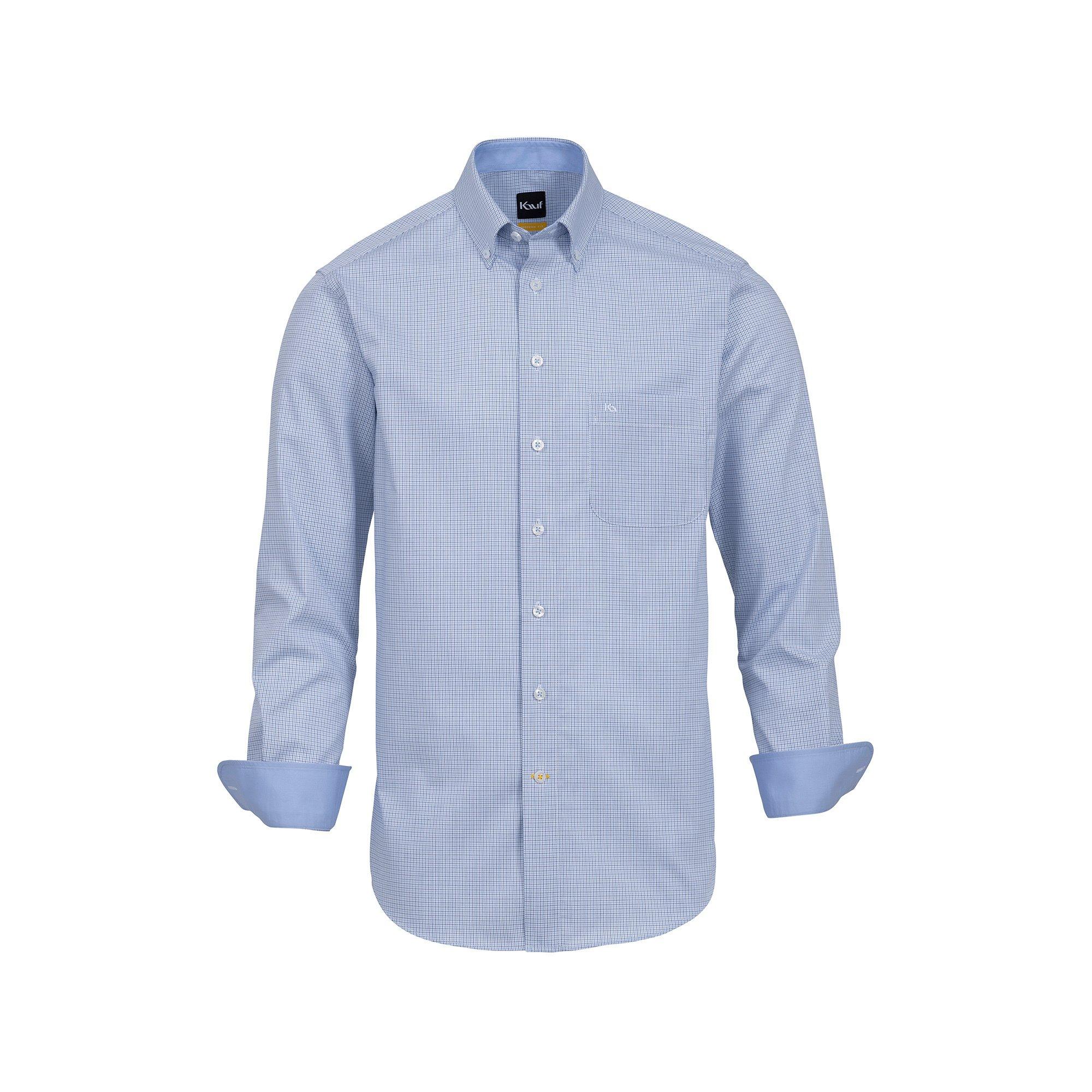 Image of Hemd Herren Blau 45