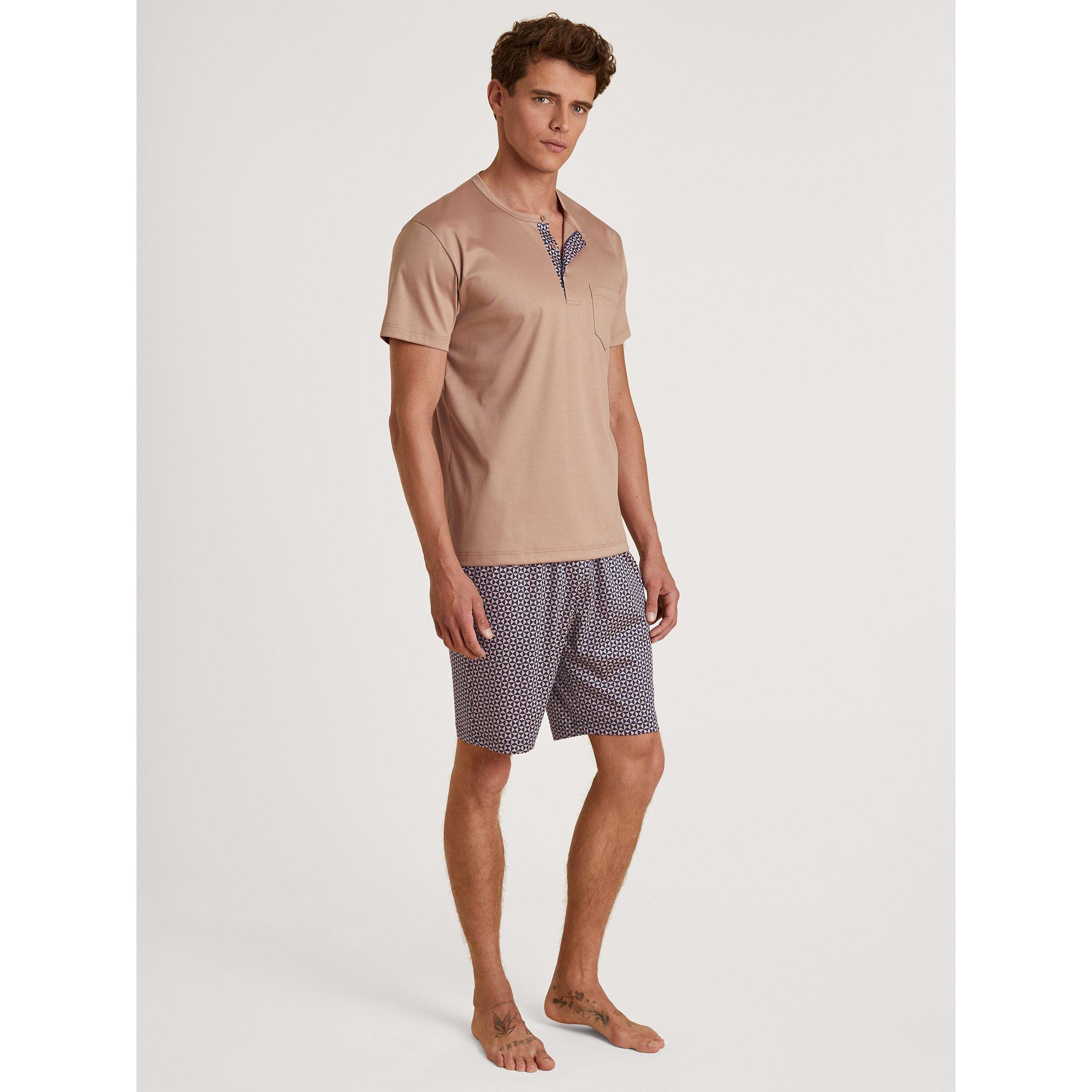 Image of Pyjama Herren Sand L