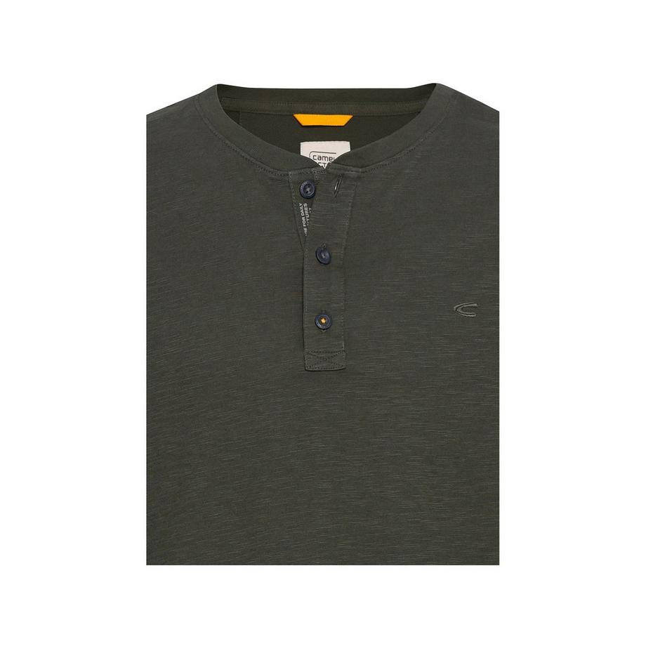 Camel Active Henley Neck Kurzarm T-Shirt  