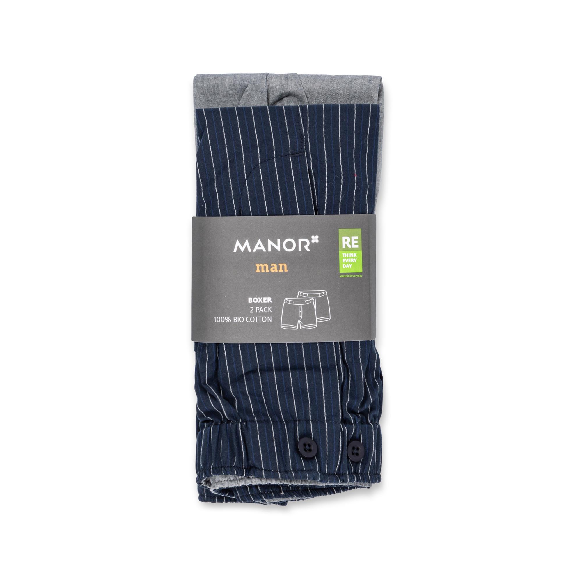 Manor Man  Duopack, Boxershorts 