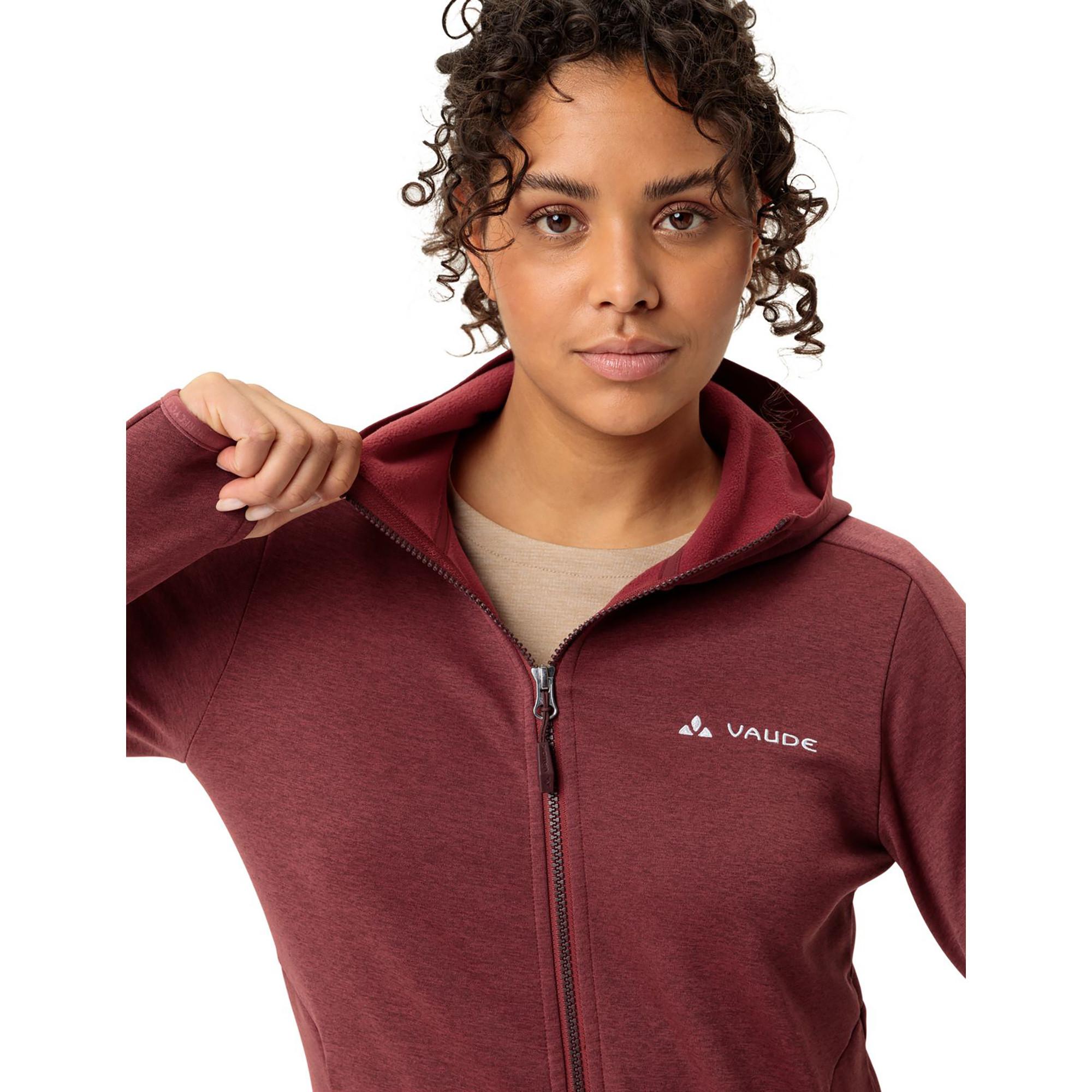 VAUDE Women's Valsorda Fleece Hoody Veste de trekking avec capuche 