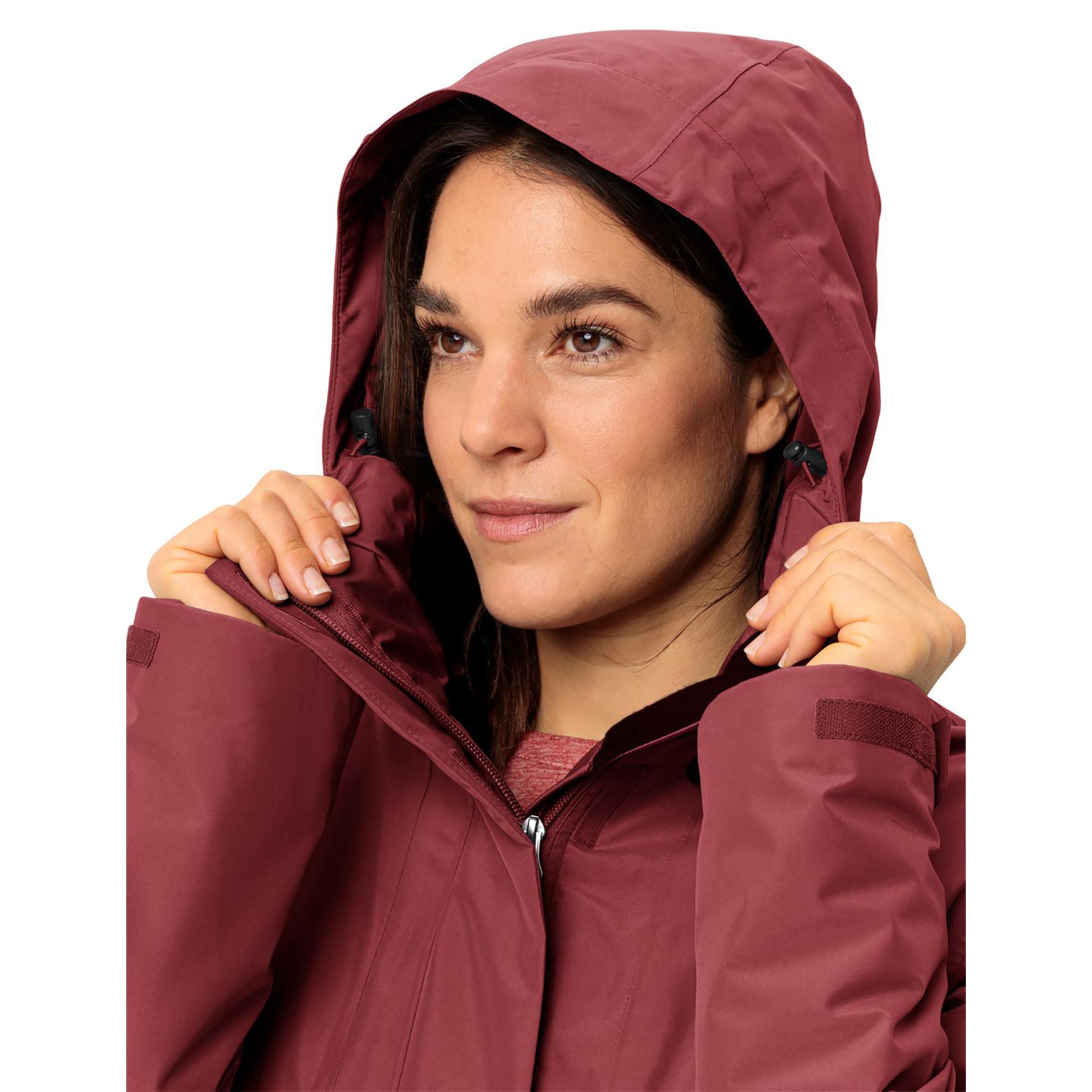 VAUDE Women's Rosemoor Padded Jacket II Veste de trekking avec capuche 