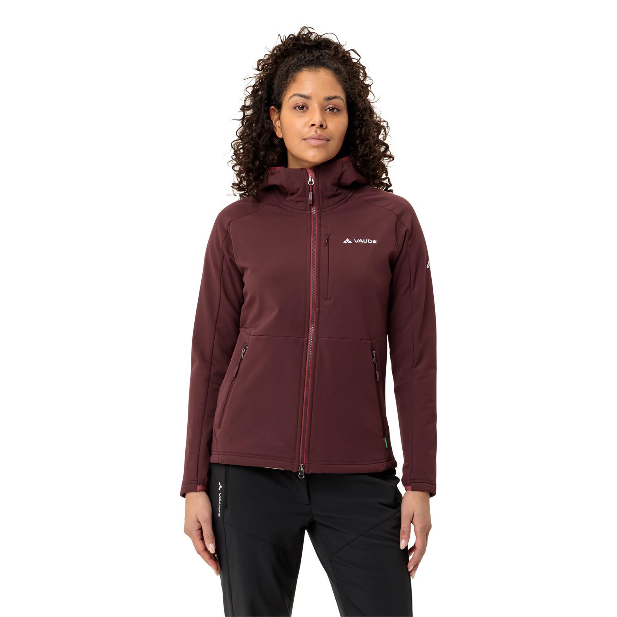 VAUDE Women's Elope Stormfleece Hoody Trekkingjacke mit Kapuze 