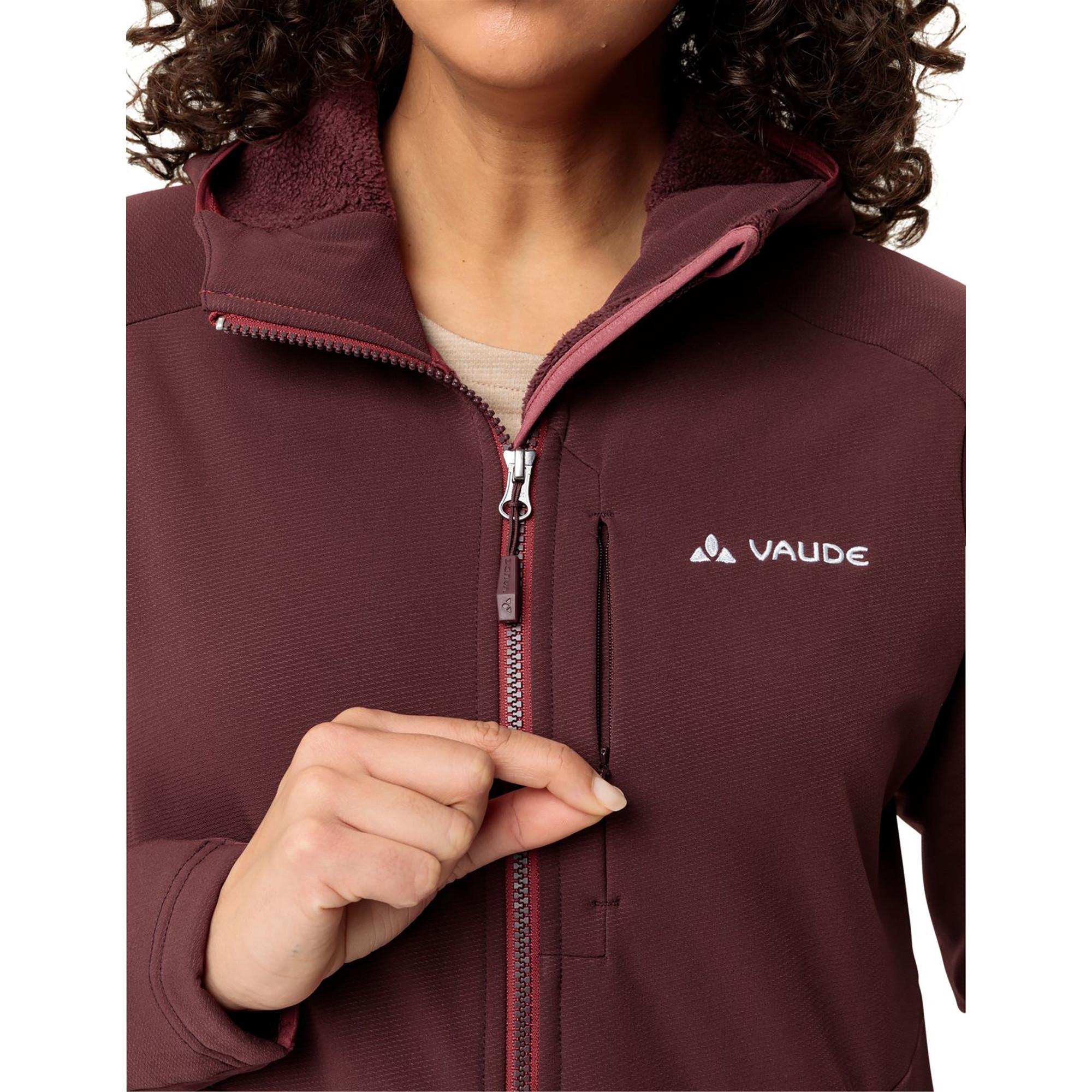 VAUDE Women's Elope Stormfleece Hoody Veste de trekking avec capuche 