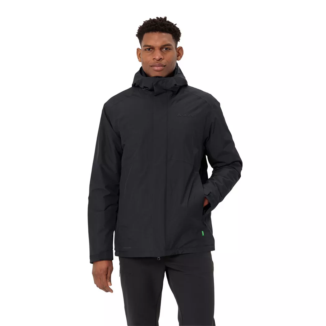 VAUDE - Jacke, Wattiert mit Kapuze, für Herren, Black, Größe M