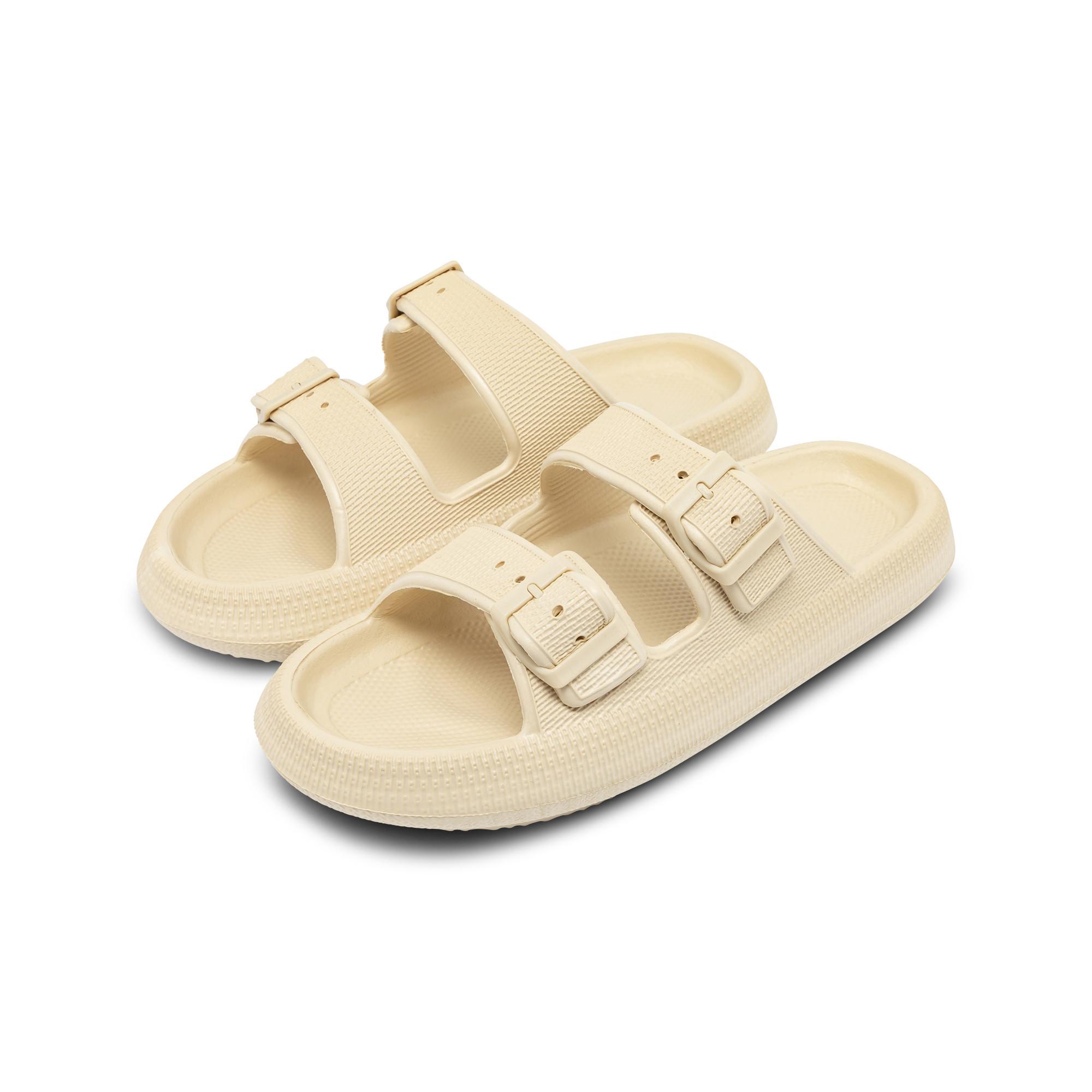 Manor Woman Slipper BASE belt Chaussons à Boucles Deux Brides  