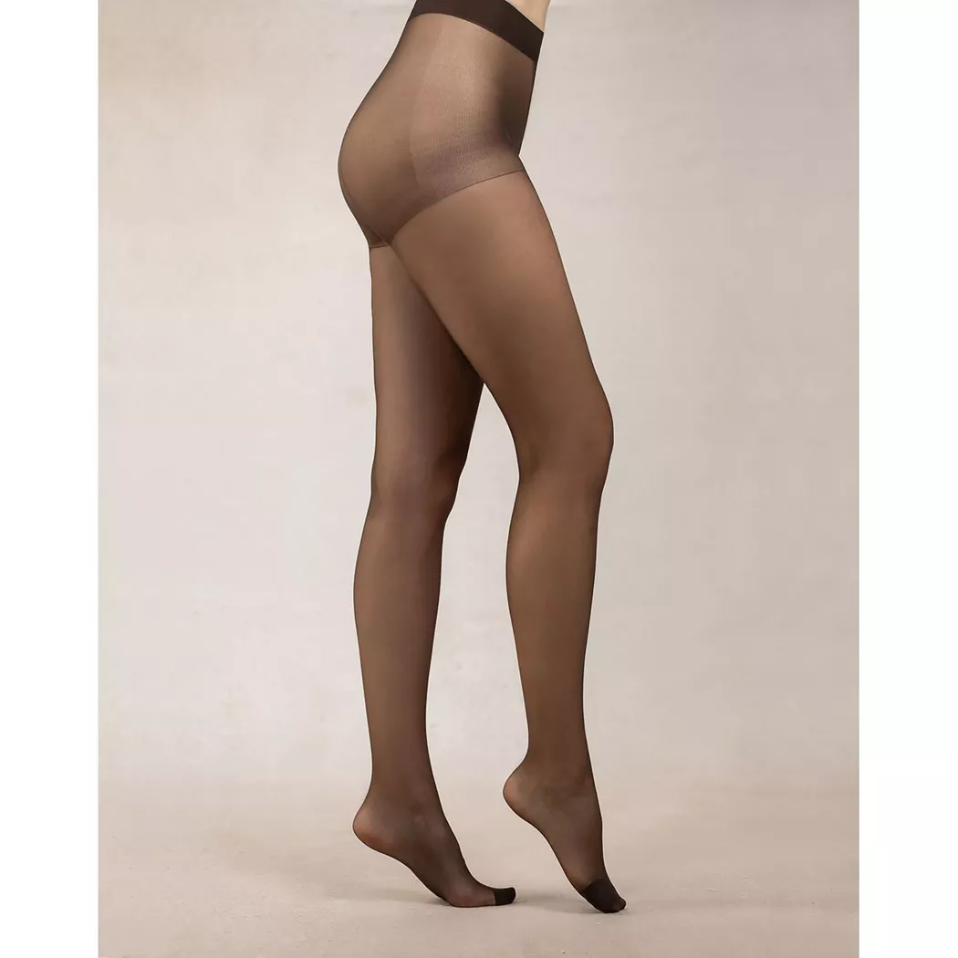 BLEU FORET - Strumpfhose, 18Den, für Damen, Braun, Größe I-II