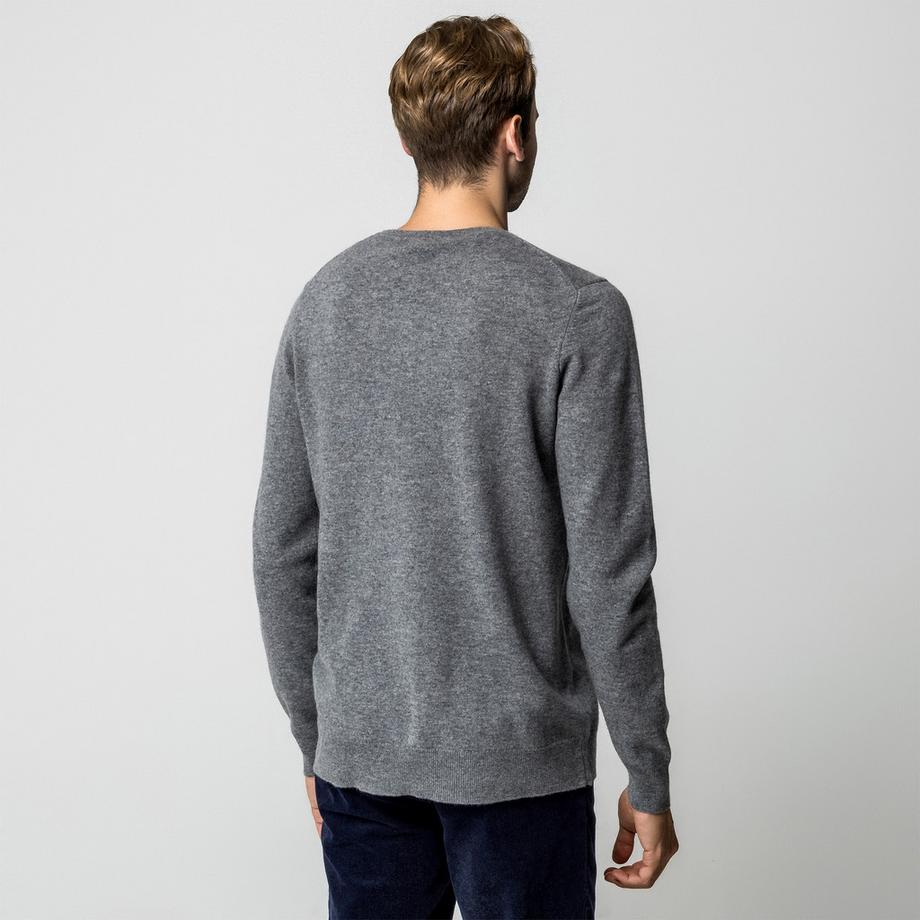 Manor Man Pullover scollo a V Cashmere  