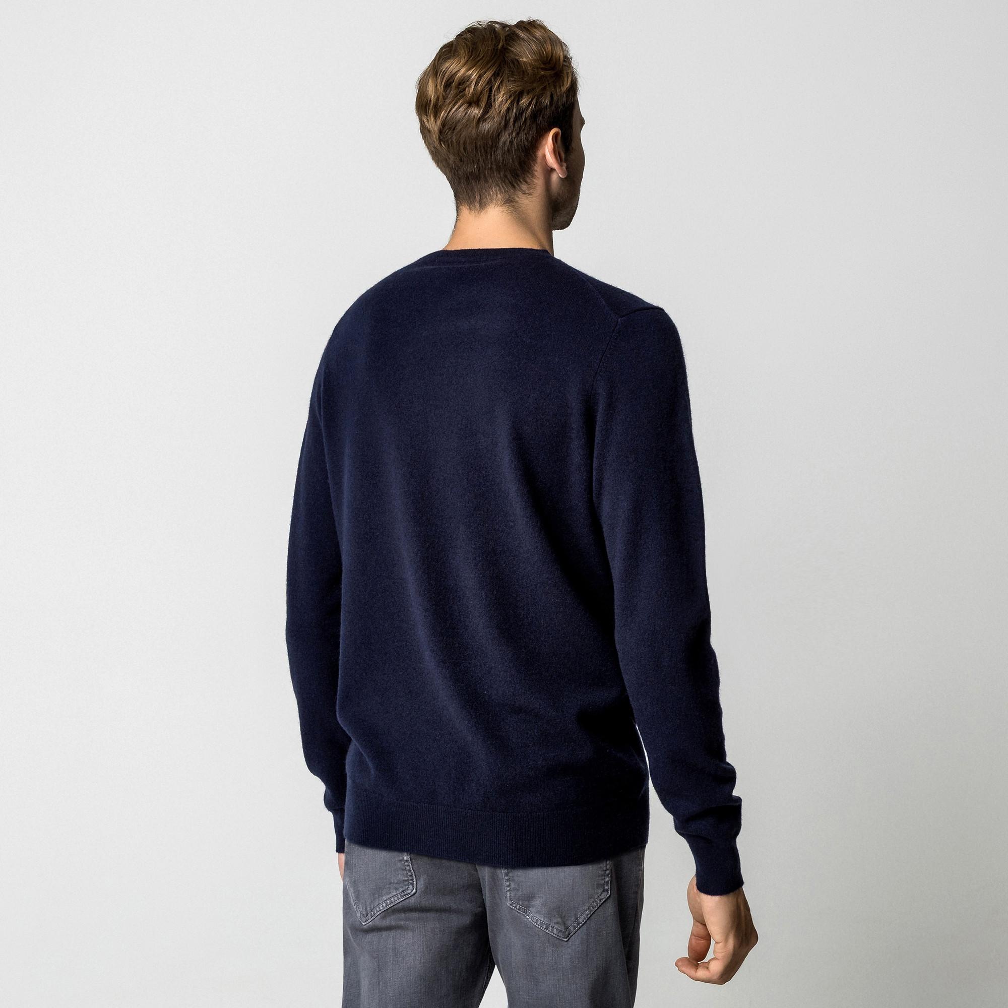Manor Man Pullover scollo a V Cashmere  