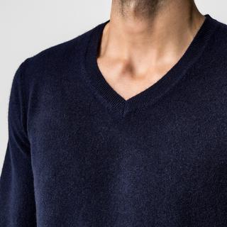 Manor Man Pullover scollo a V Cashmere  
