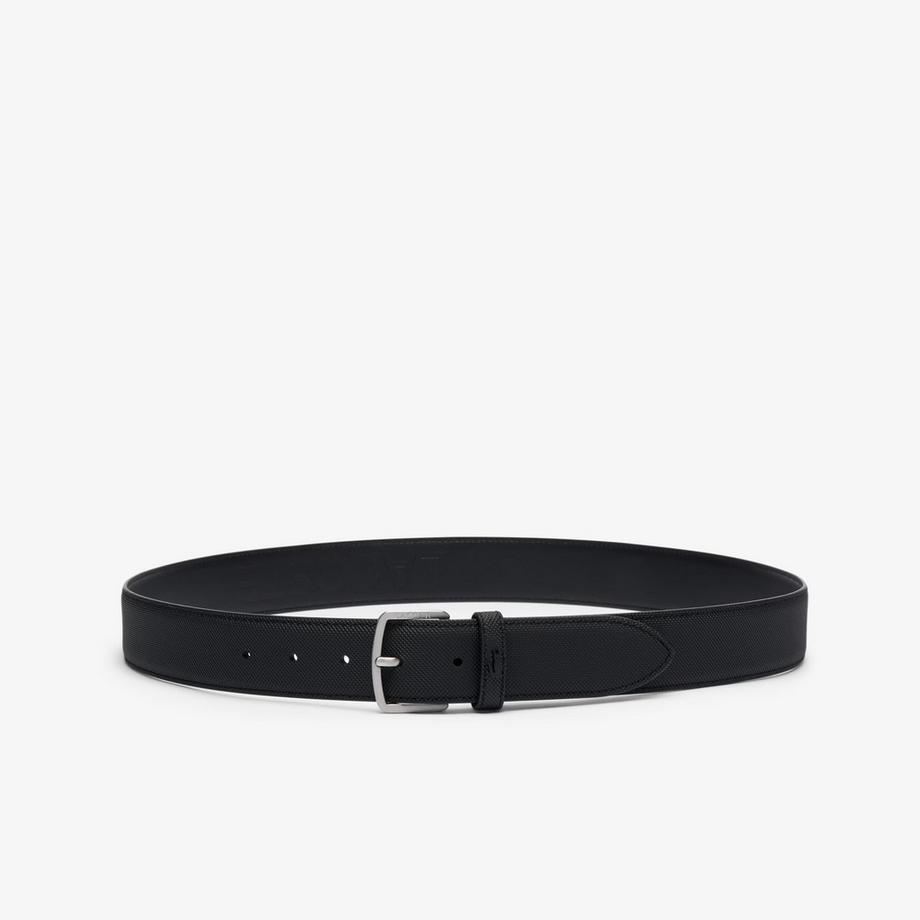 LACOSTE Gürtel Piqué Effekt  