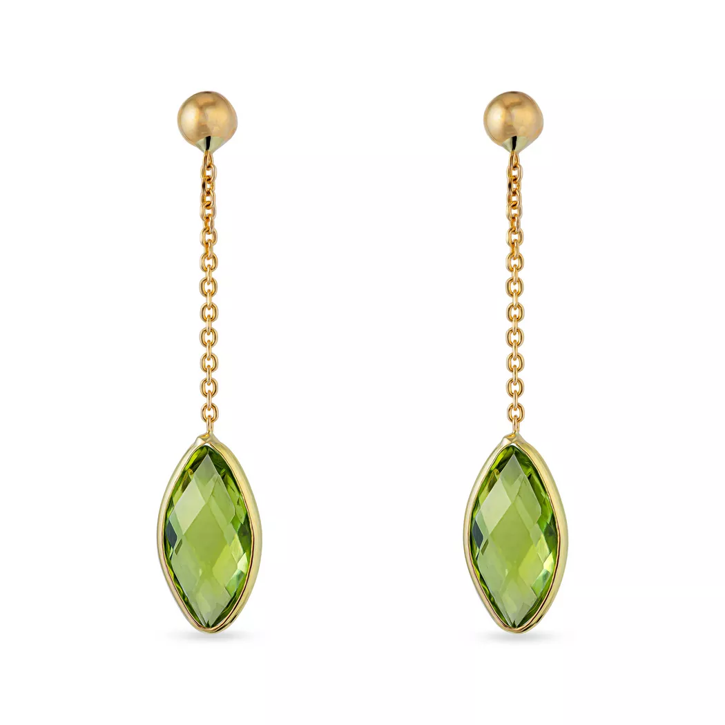 Studio Marquise - Ohrringe, One Size, Gelbgold