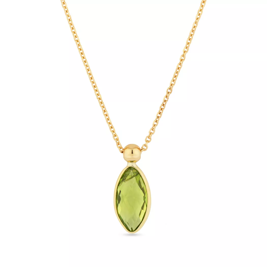 Studio Marquise - Halskette, 41cm, Gelbgold