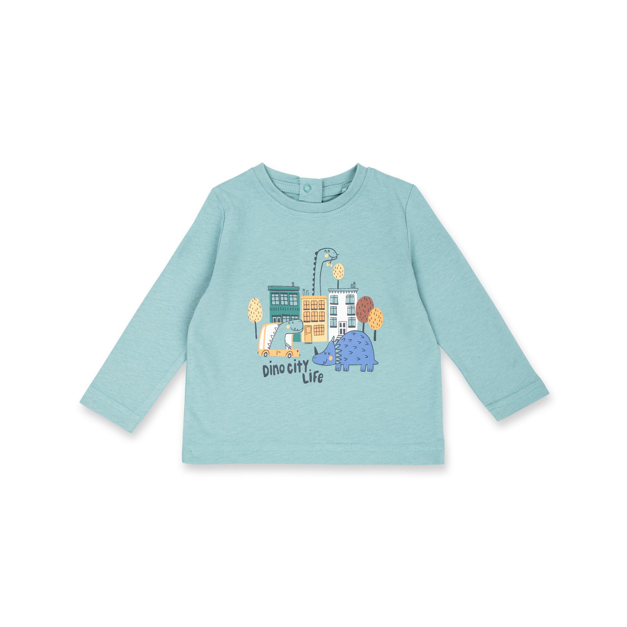 Image of T-shirt, Langarm Unisex Jade 98