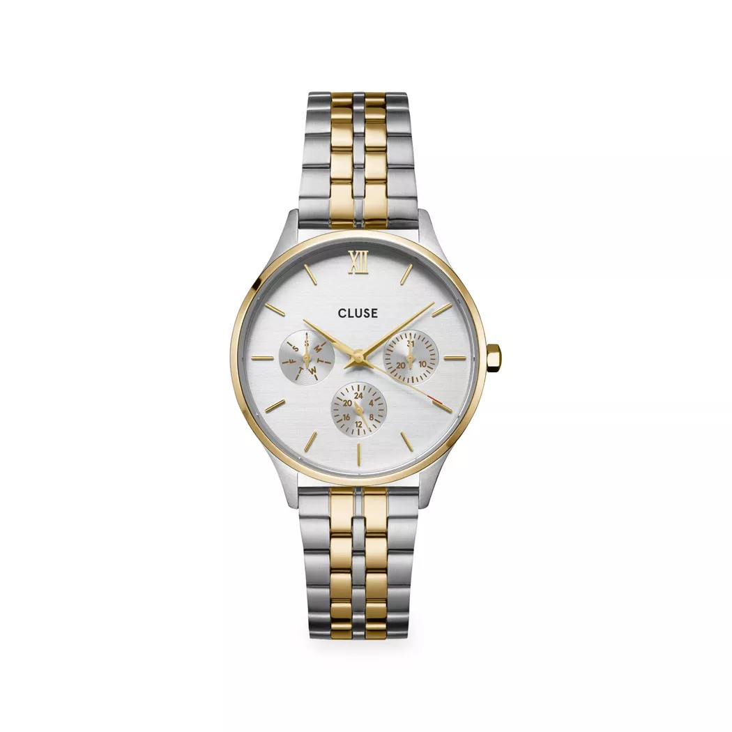 CLUSE - Multifunktionsuhr, MinuitMultifunction, 34mm, Zweifarbig