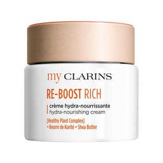 my CLARINS  RE-BOOST crema idratante nutriente - Pelle giovane - Nutrimento intenso 