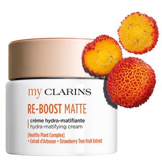 my CLARINS  RE-BOOST MATTE - Mattierende, nährende Gesichtscreme 