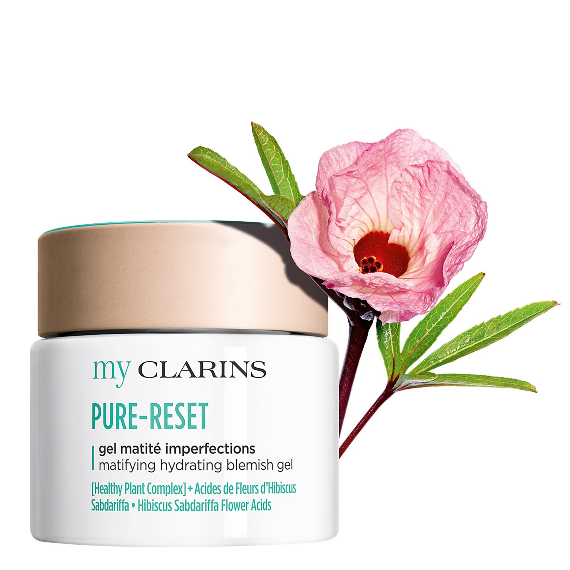 my CLARINS  PURE-RESET gel matité imperfections - Peaux jeunes -Matifiant et anti-imperfections 