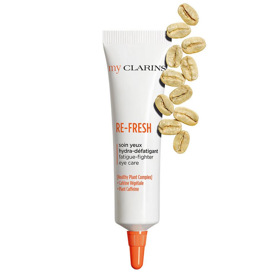 my CLARINS  RE-FRESH soin yeux hydra-défatigant - Peaux jeunes - Fraîcheur 