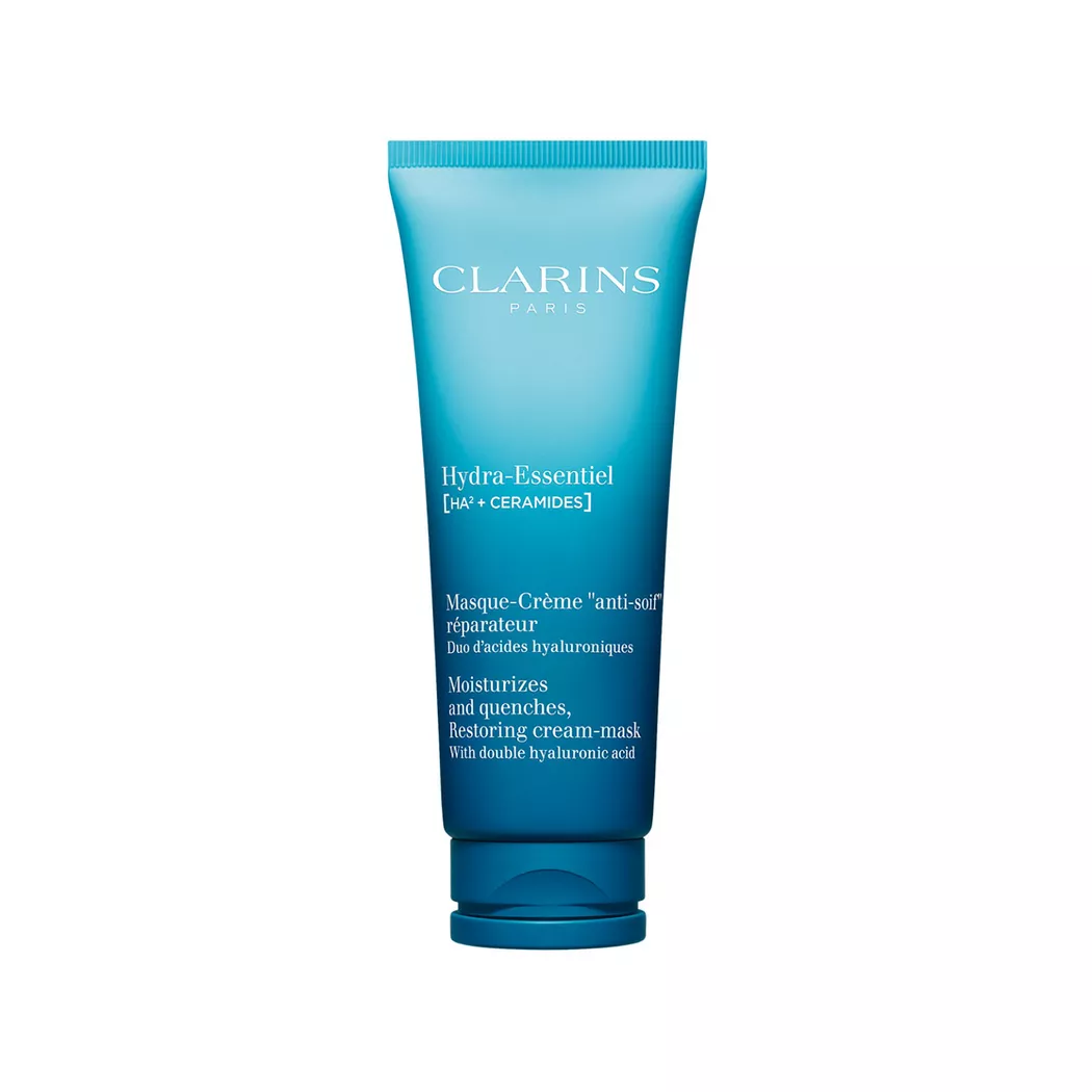 "Clarins - ""Hydra-Essentiel [HA²] Masque-Crème """"anti-soif"""" réparateur - Feuchtigkeit spendende, stärkende Creme-Maske"", 75 ml"