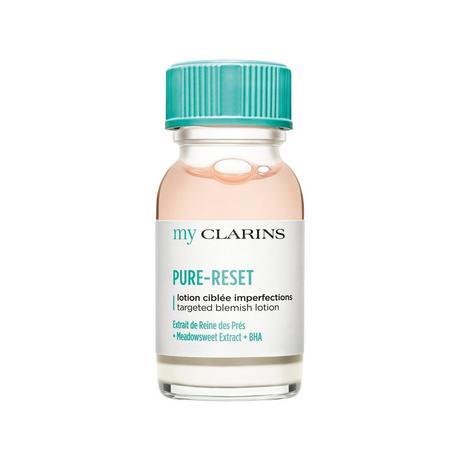my CLARINS  PURE-RESET lotion ciblée imperfections 