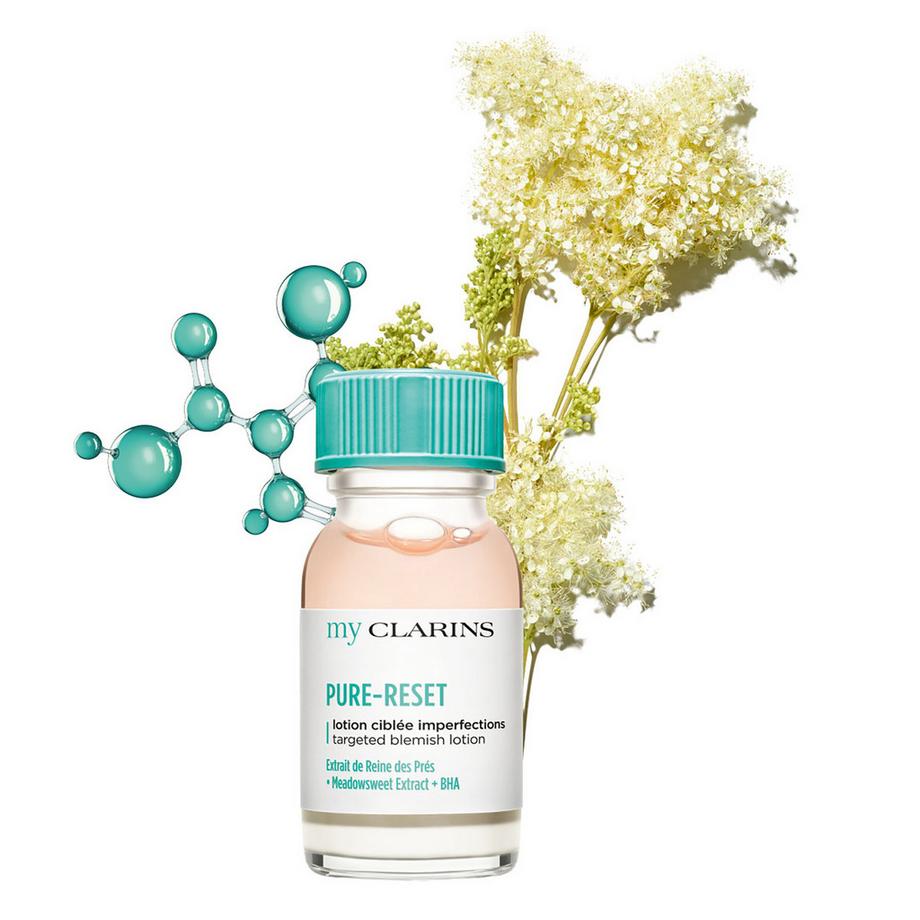 my CLARINS  PURE-RESET gezielte Lotion bei Unreinheiten im Gesicht 