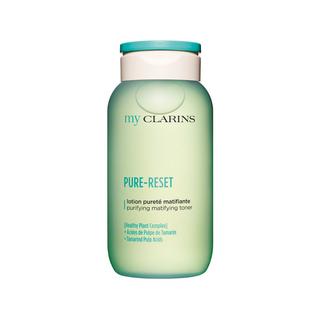 my CLARINS  PURE-RESET lotion pureté matifiante 