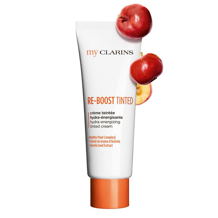my CLARINS  RE-BOOST - Getönte Gesichtscreme spendet Feuchtigkeit und Energie 