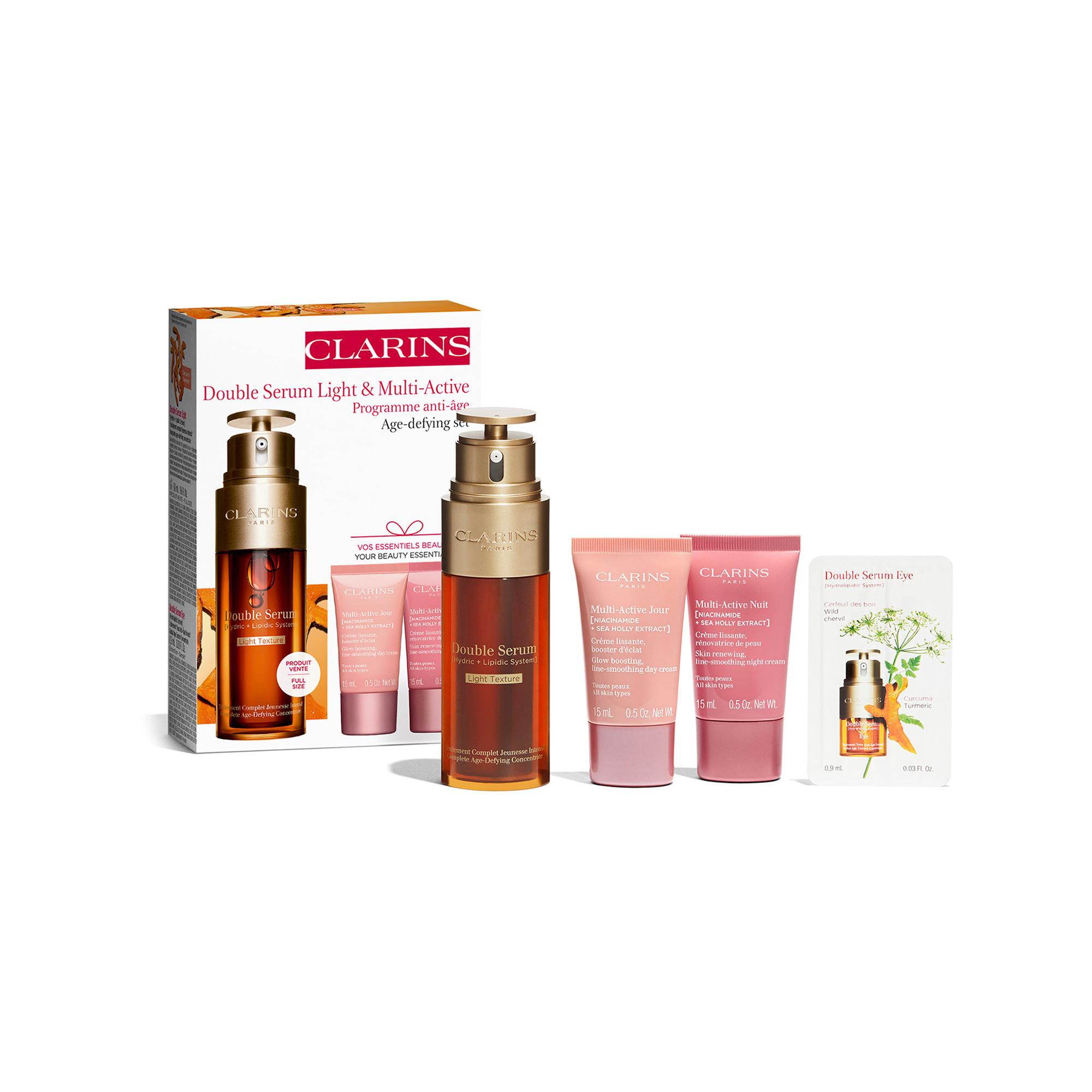 Image of Double Serum & Multi-active Age-defying Set Unisex Set