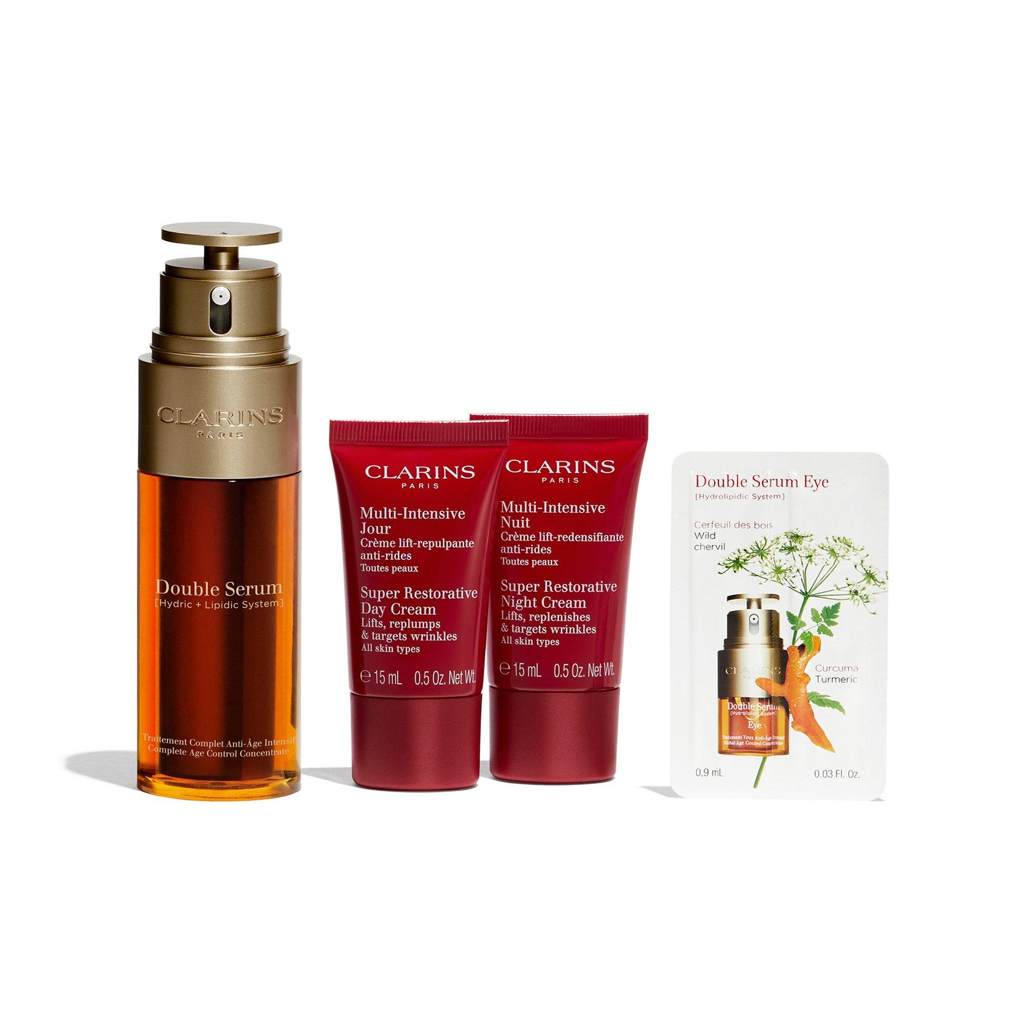Image of Double Serum & Super Restorative Age-defying Set Unisex Set